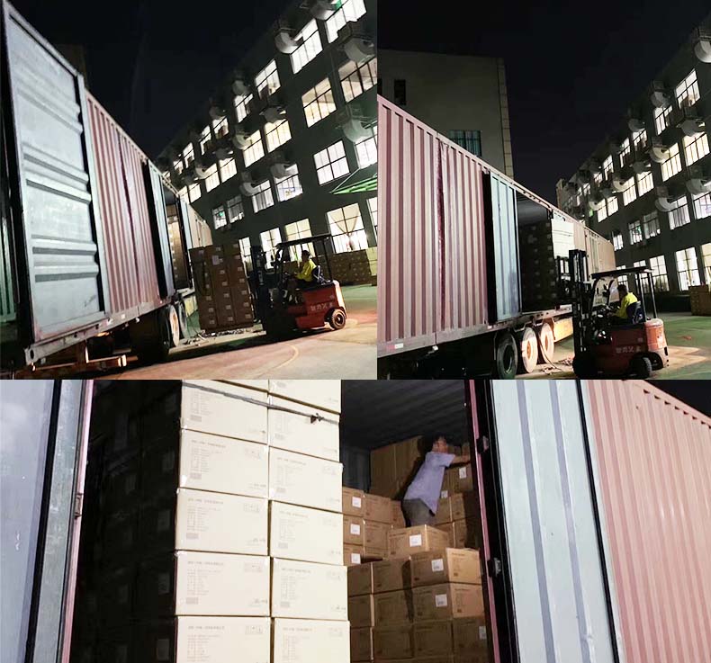东升国际科技双肩包厂家大货柜出货，太壮观了