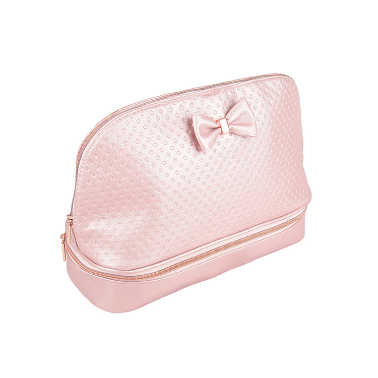 化妆包定制 东升国际科技 蝴蝶结订做实用化妆包