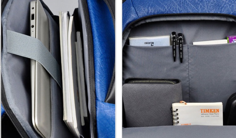 东升国际科技-背包 黑色与深蓝色相结合