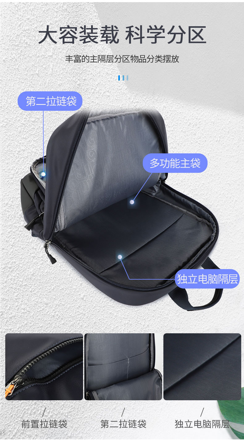 时尚商务双肩包|商务双肩包定制|双肩包生产厂家 时尚商务双肩包|商务双肩包定制|双肩包生产厂家