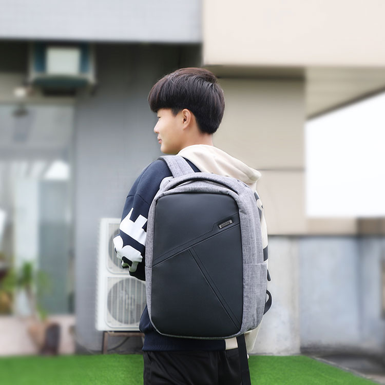 男士电脑双肩包 背包工厂 东升国际科技 OEM定制  时尚背包