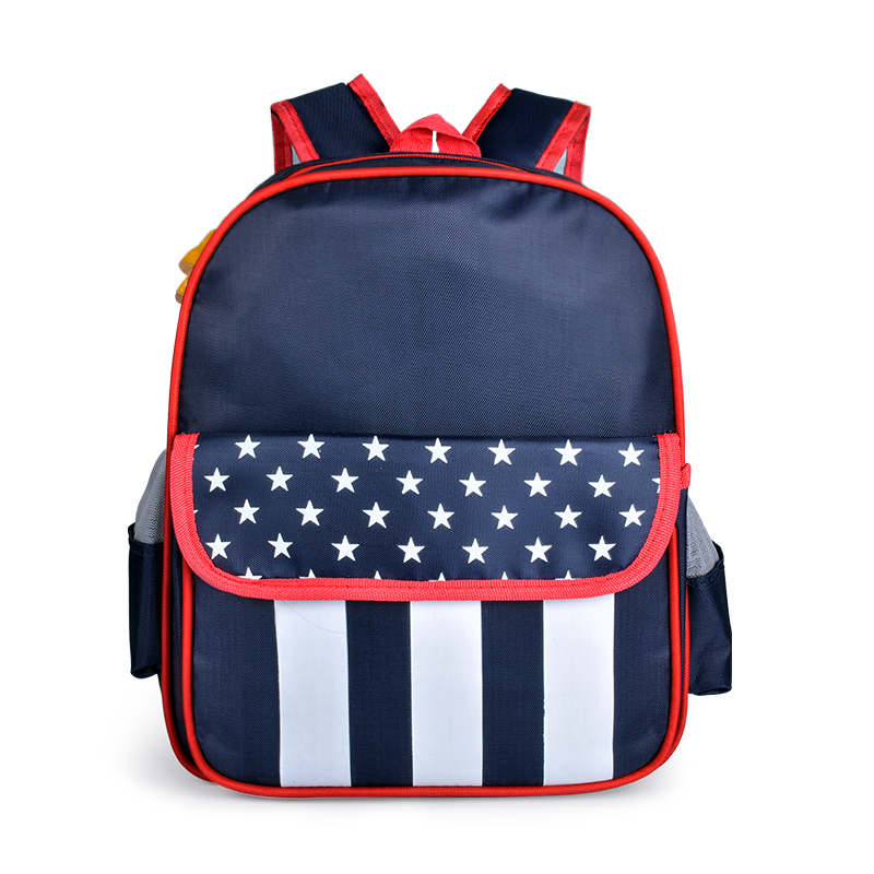幼儿园书包定做 东升国际科技 防水双肩书包定制